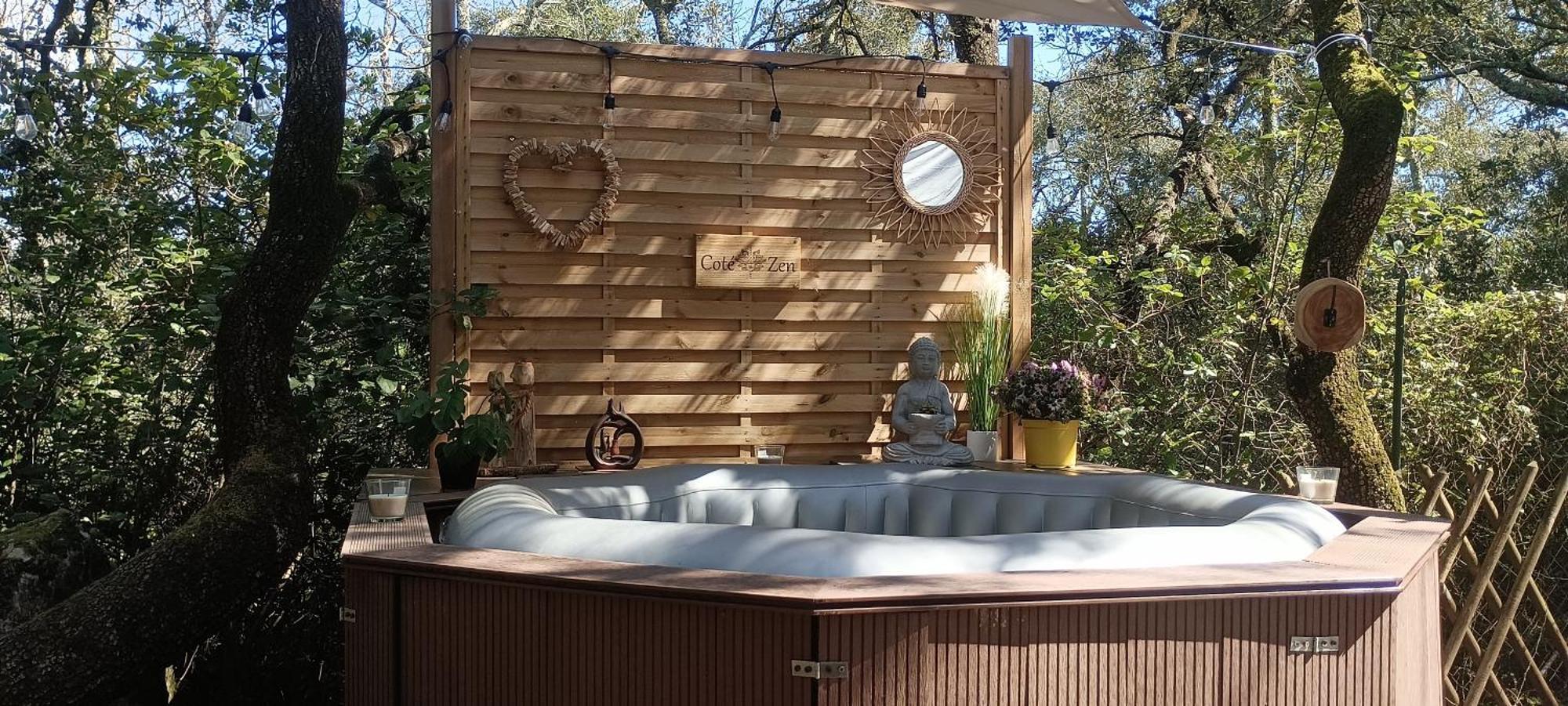 Evasion En Pleine Nature, Tipi Insolite Et Jacuzzi Au Pont Du Gard ! Vers-Pont-du-Gard Buitenkant foto